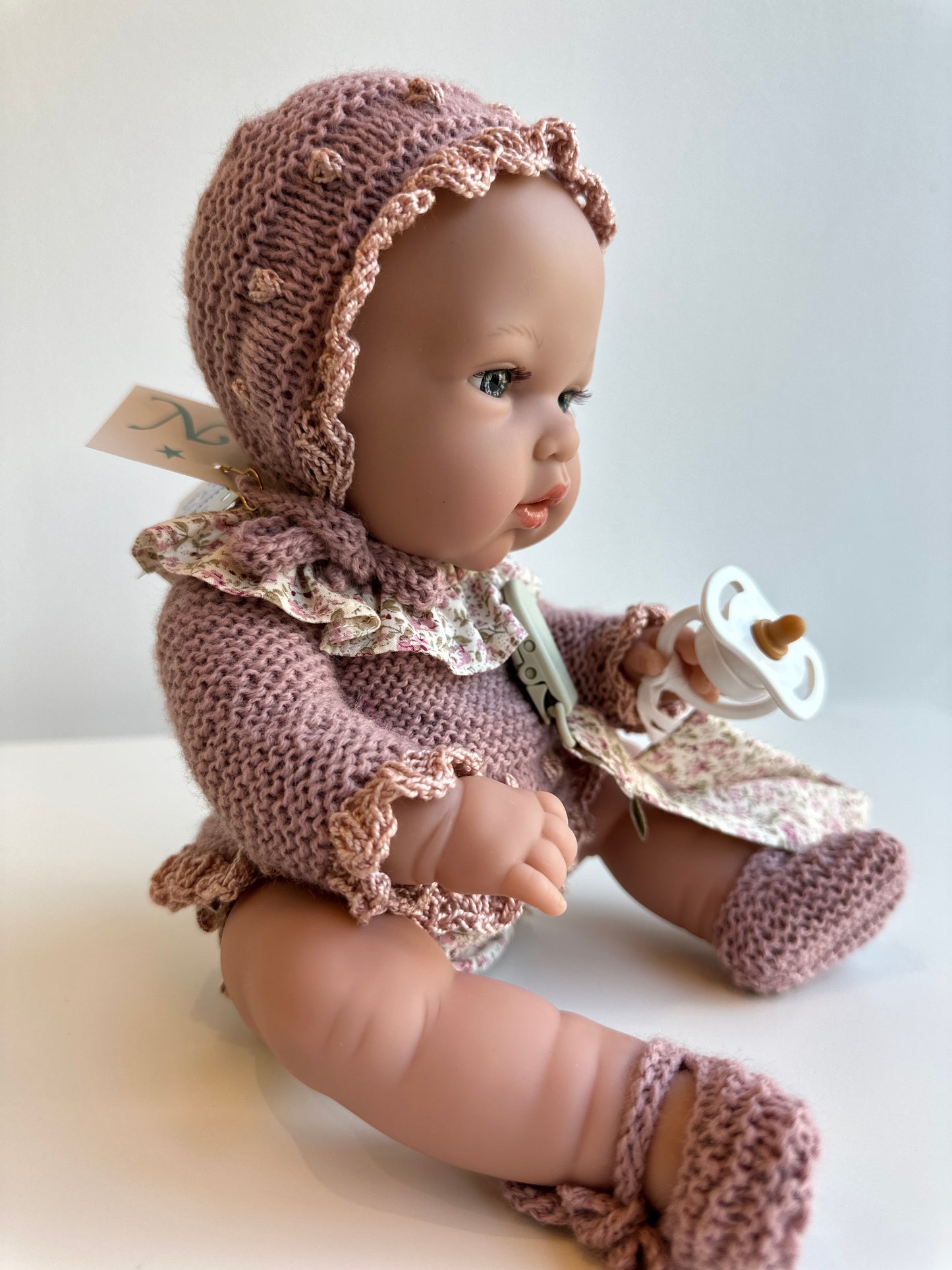 MUÑECA 33 CM bodoque con volante