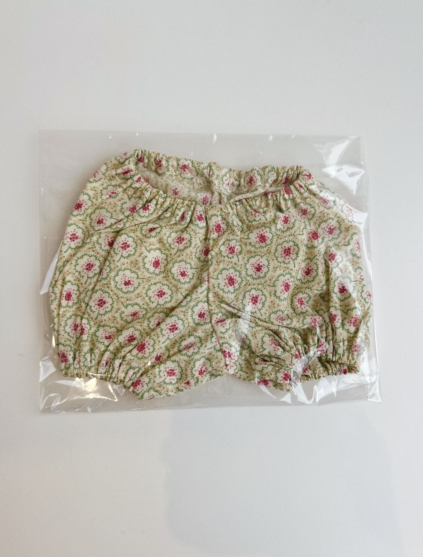 JUEGO DE CUELLO Y CULOTTE PARA MUÑECO DE 42 CENTÍMETROS