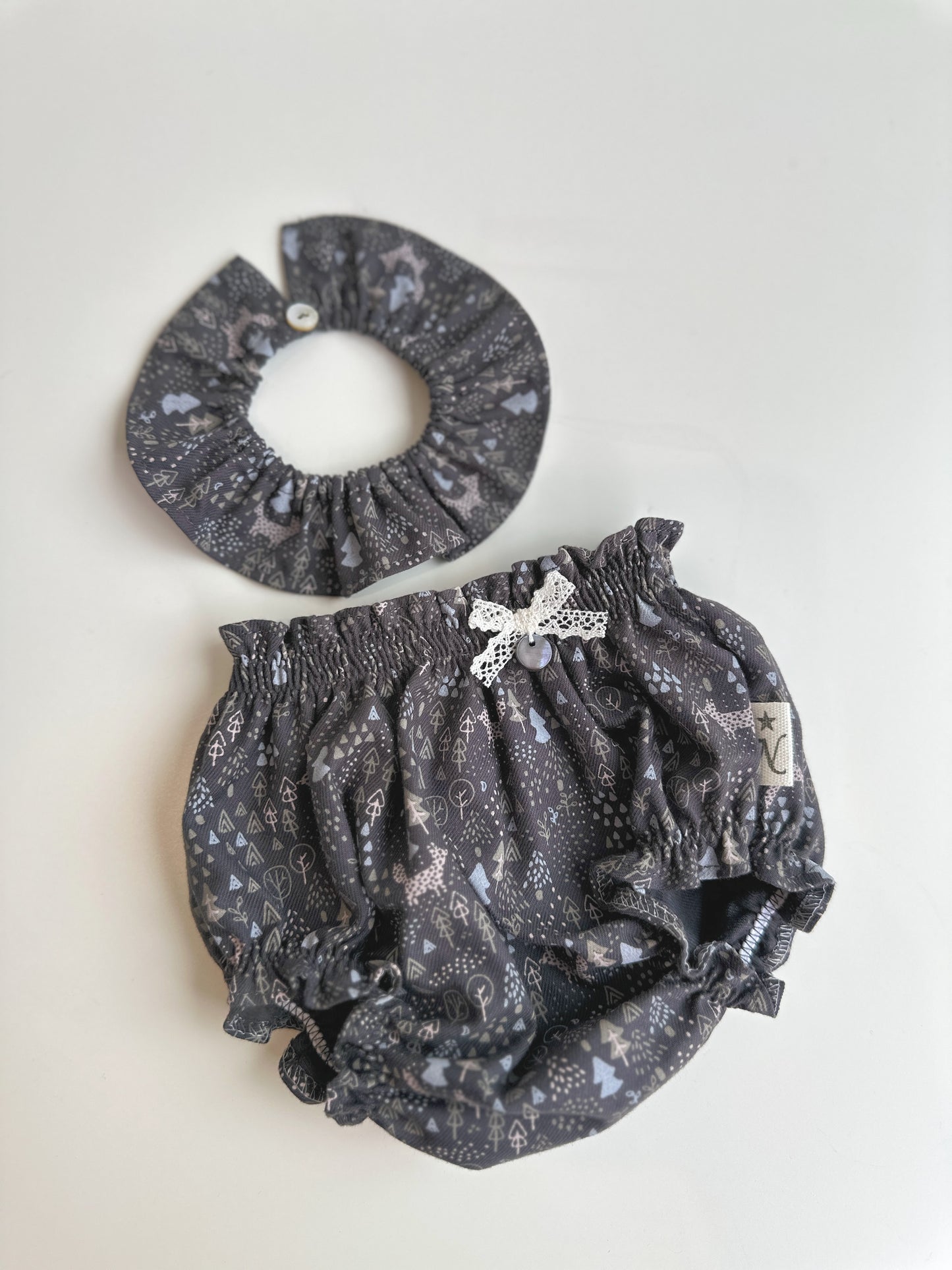CUELLO Y CULOTTE PARA REBORN DE 48 CM