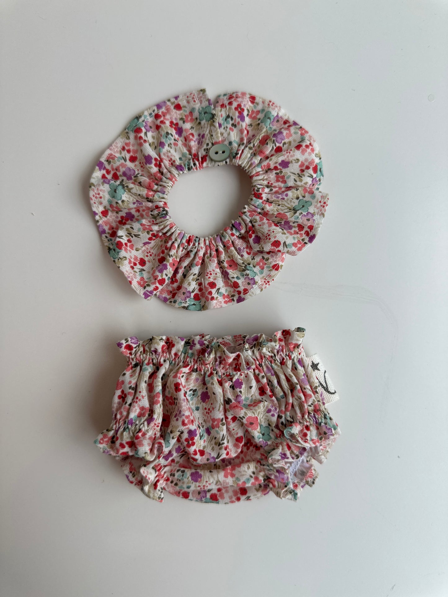 Cuello y culotte para muñeco de 33cm