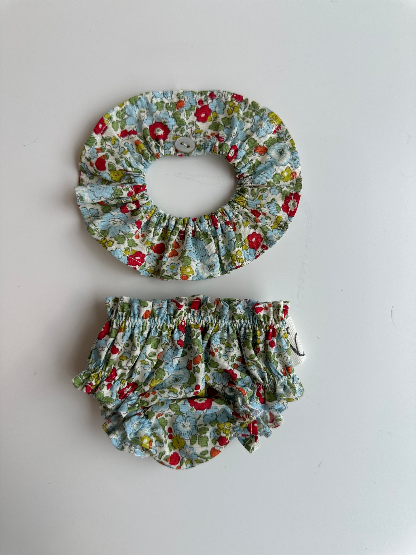 Cuello y culotte para muñeco de 33cm