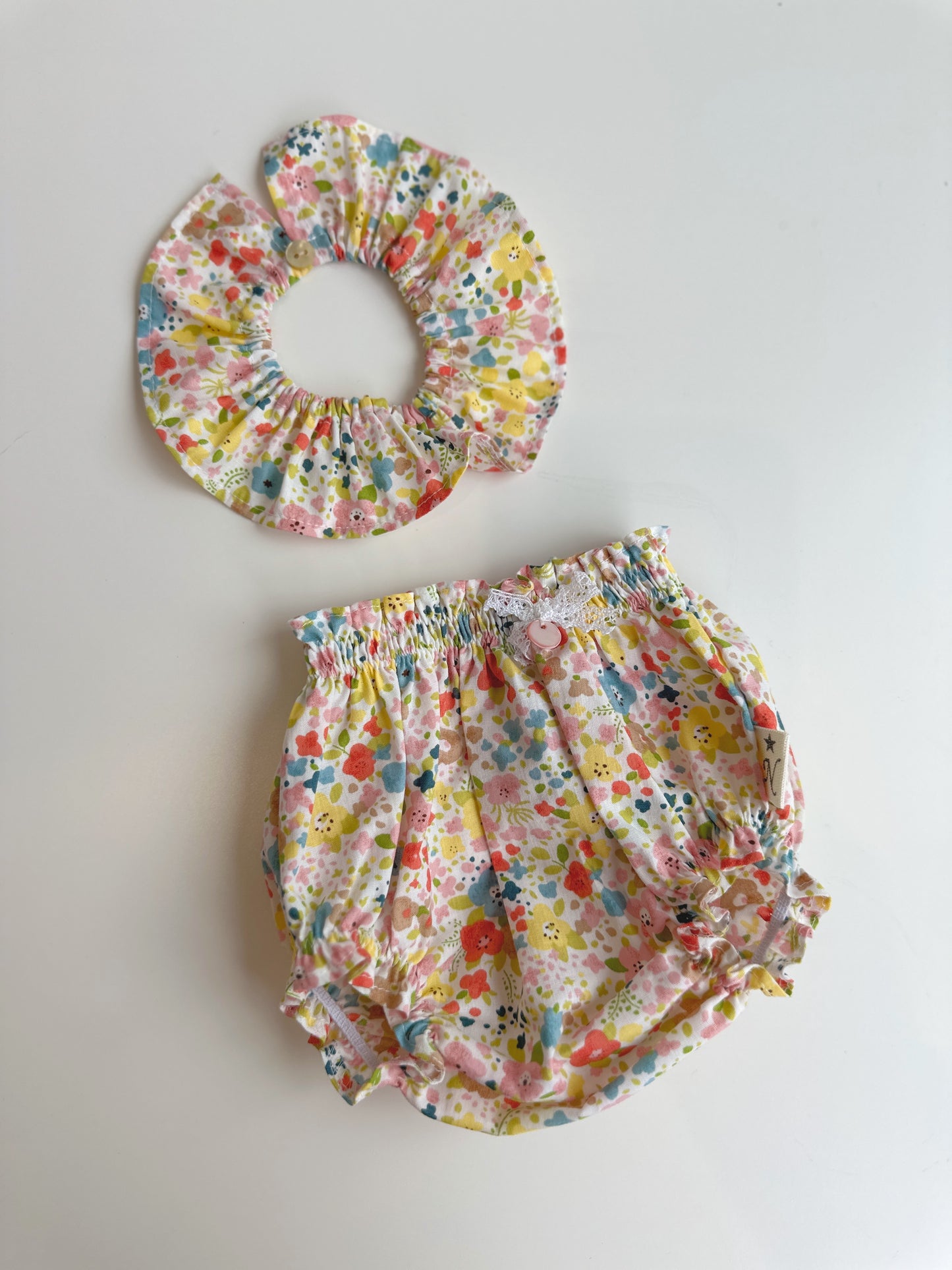 CUELLO Y CULOTTE PARA REBORN 42cm y muñeco 45cm