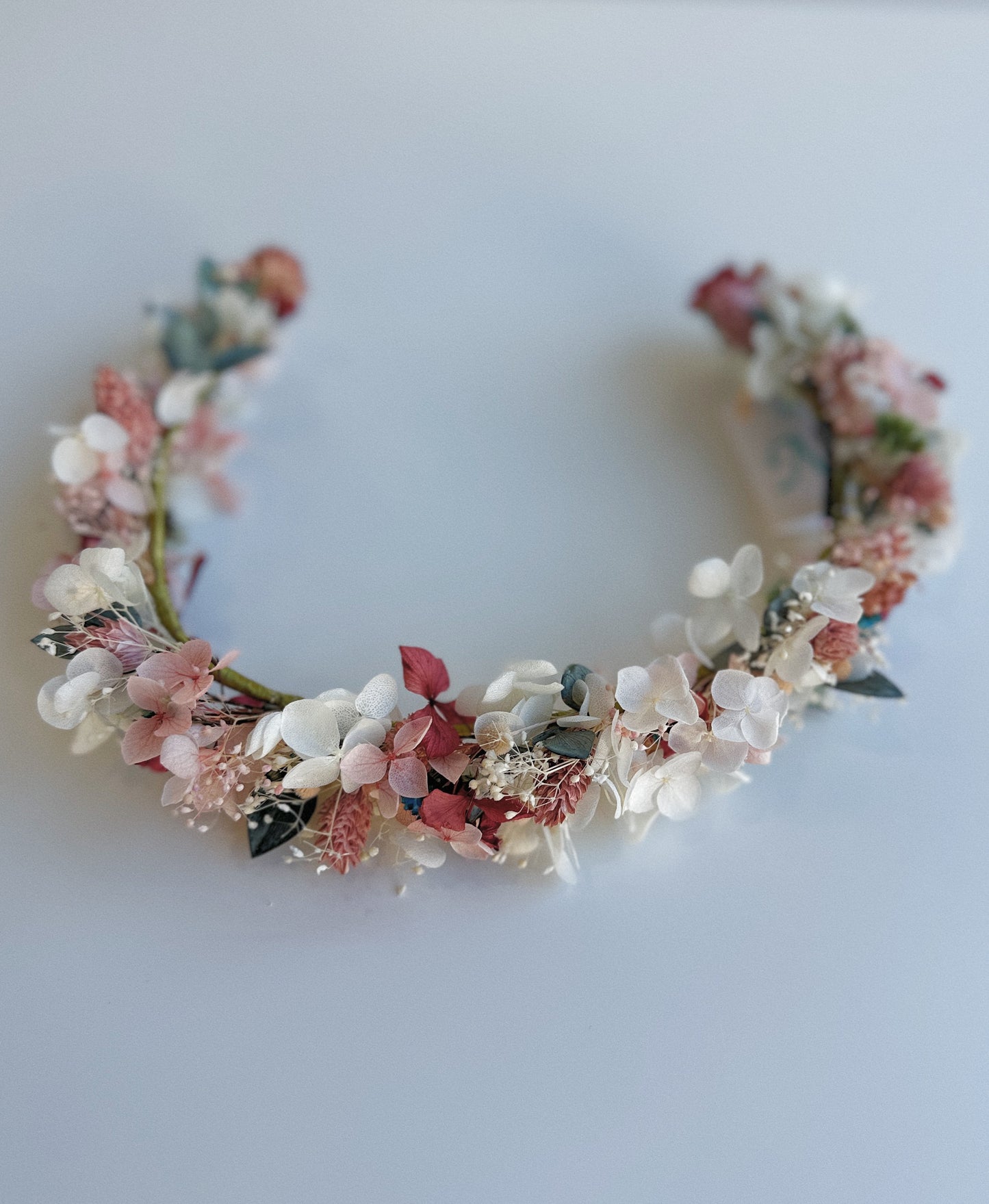 CORONA PRIMERA COMUNION FLOR PRESERVADA