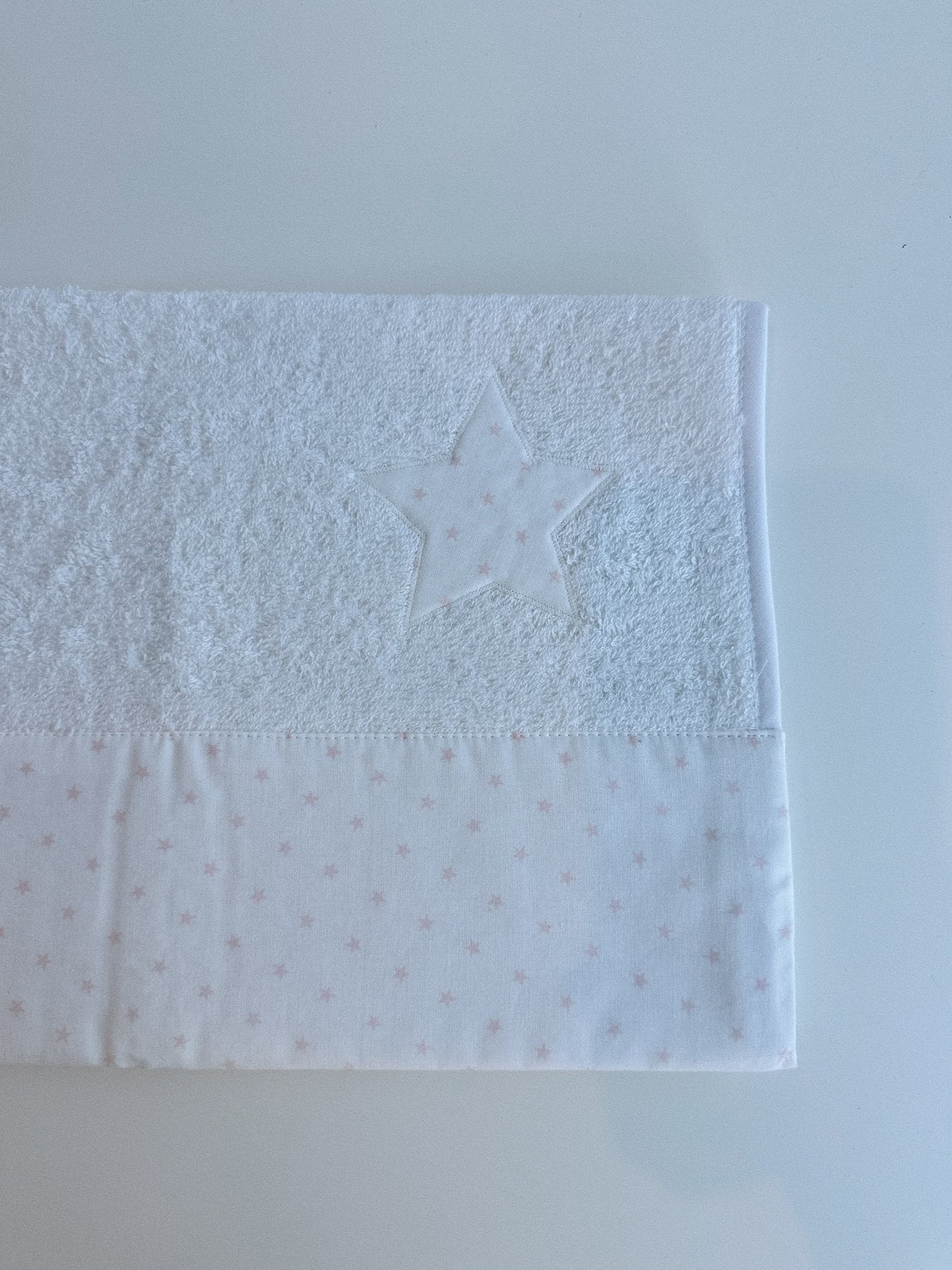 Toallas para muñecos ESTRELLA ROSA