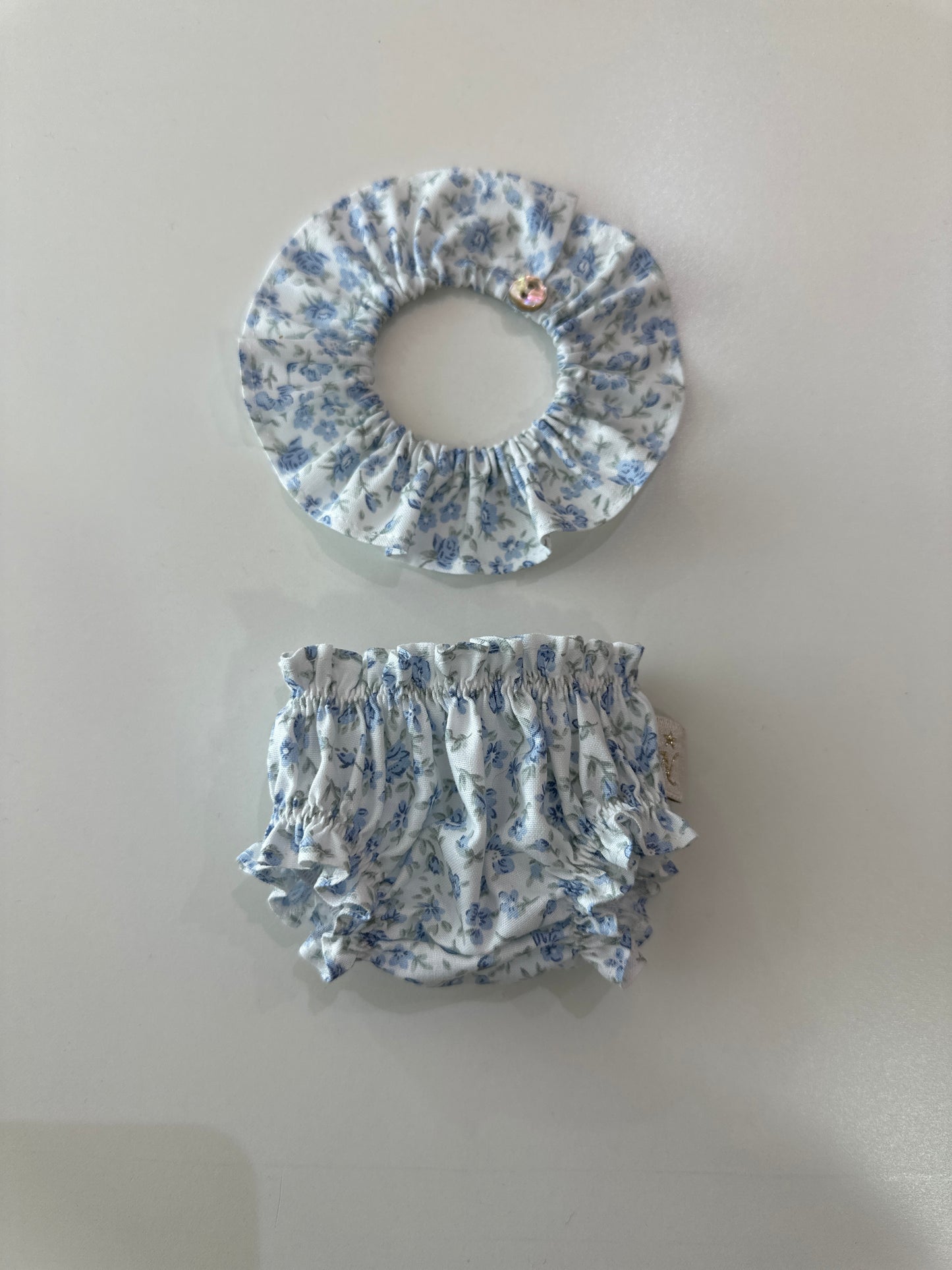 Cuello y culotte para muñeco de 33cm