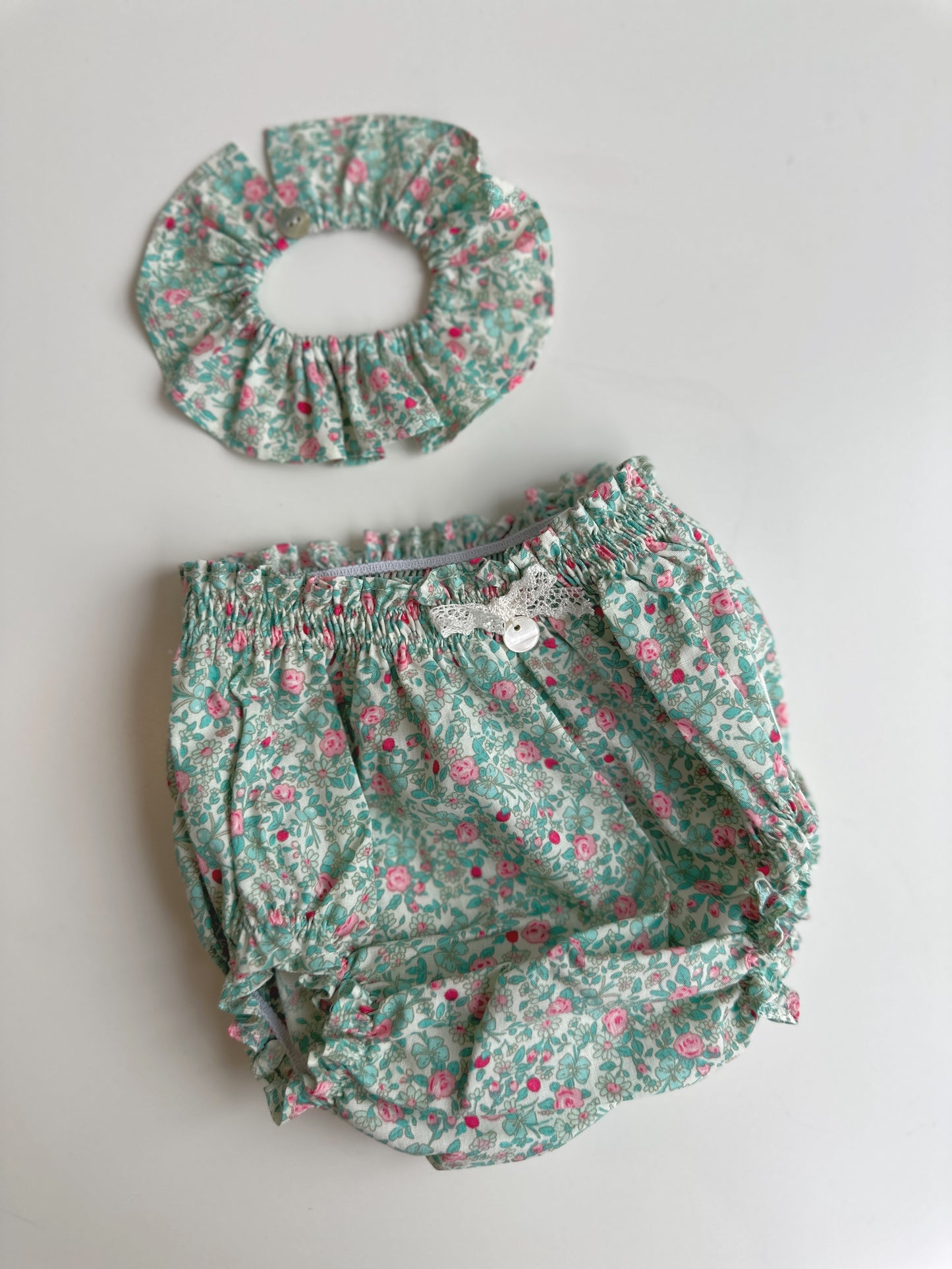 CUELLO Y CULOTTE PARA REBORN 42cm y muñeco 45cm
