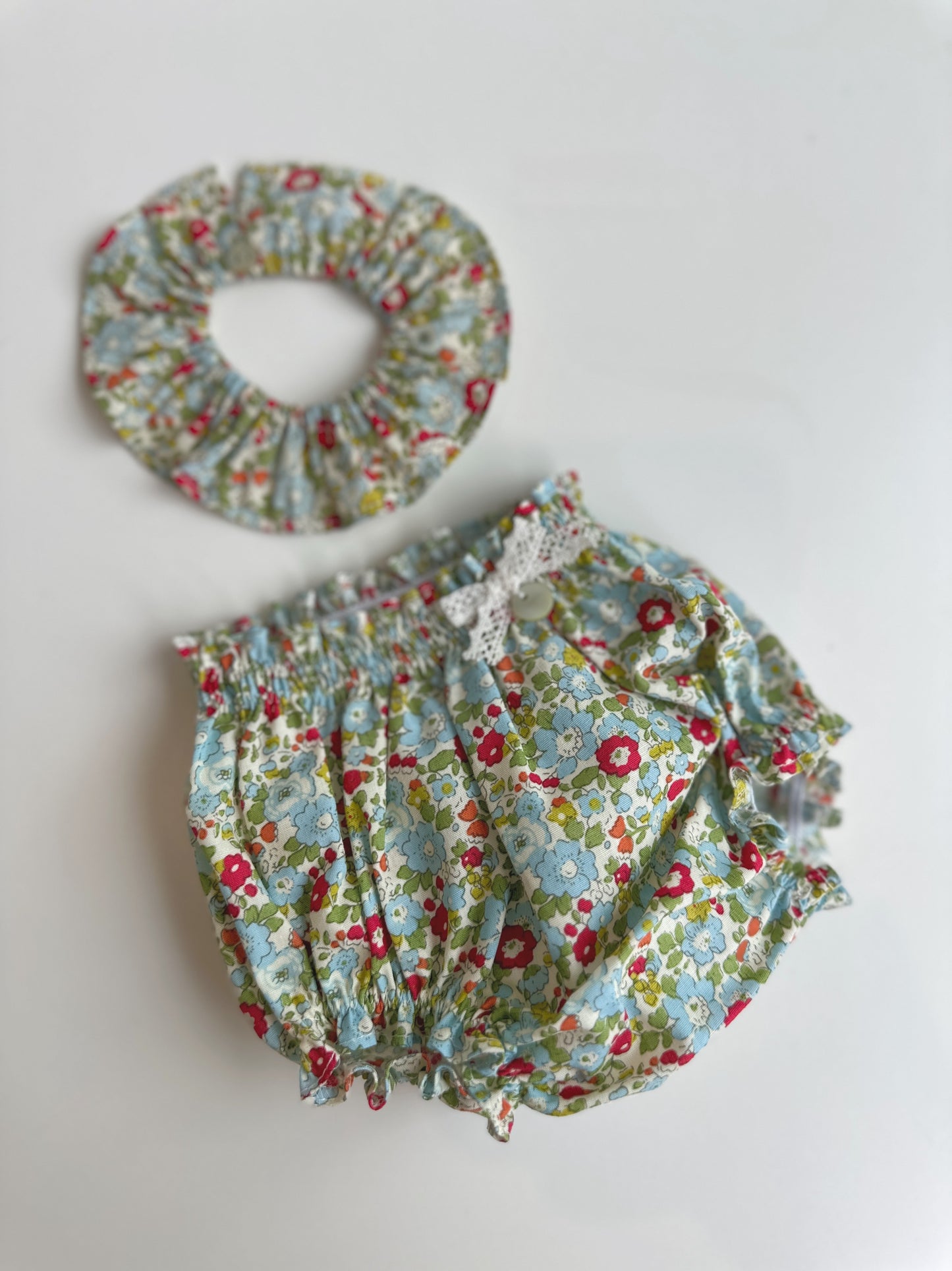 CUELLO Y CULOTTE PARA REBORN 42cm y muñeco 45cm