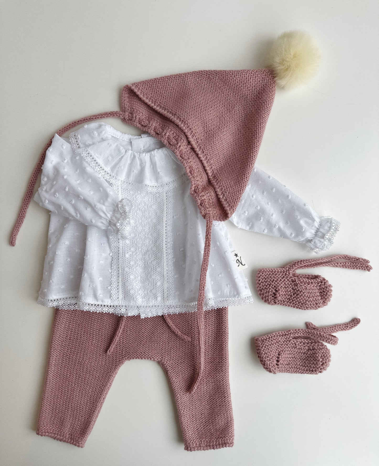 ROPA PARA REBORN DE 42 CM Y MUÑECO DE 45CM: