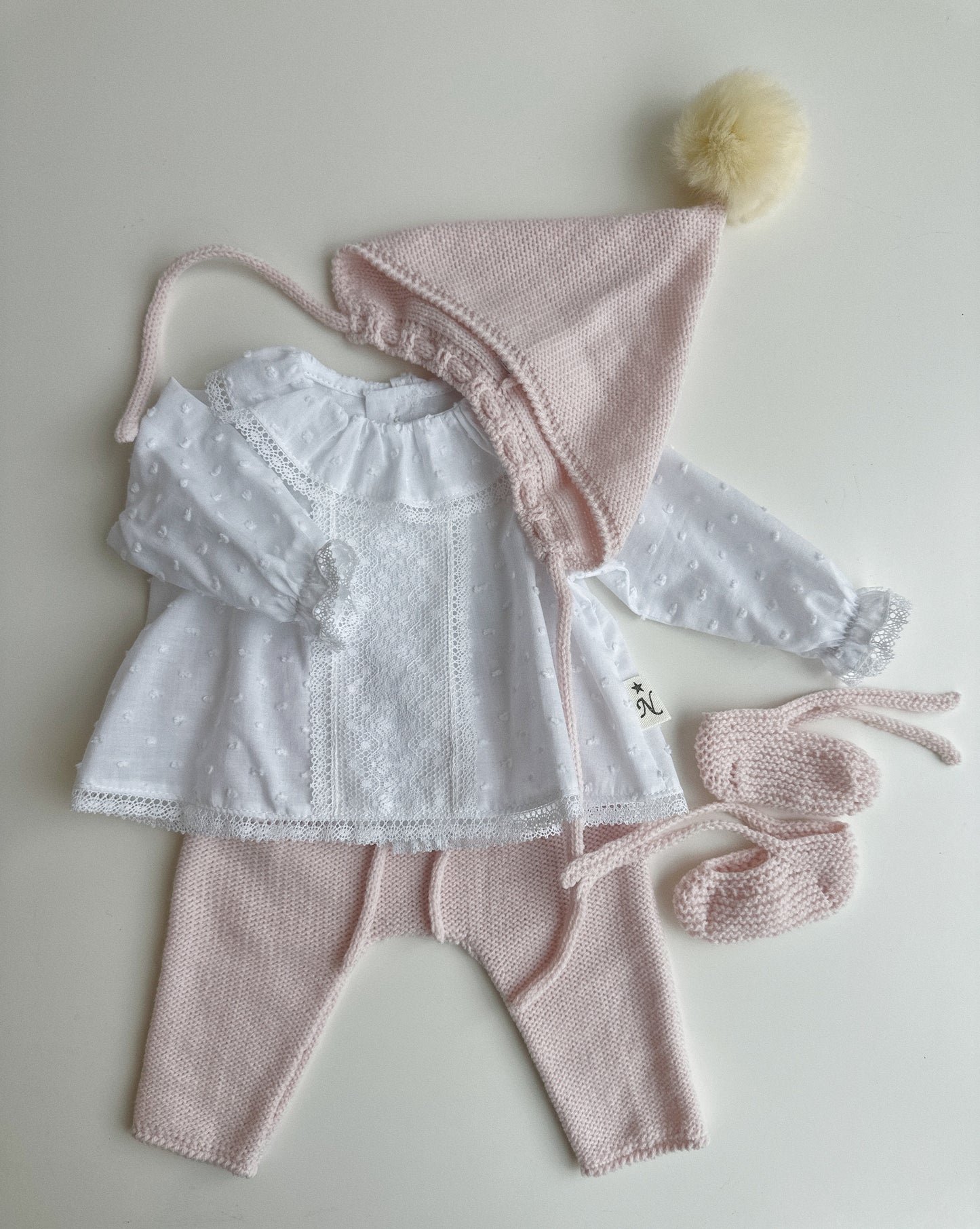 ROPA PARA REBORN DE 42 CM Y MUÑECO DE 45CM: