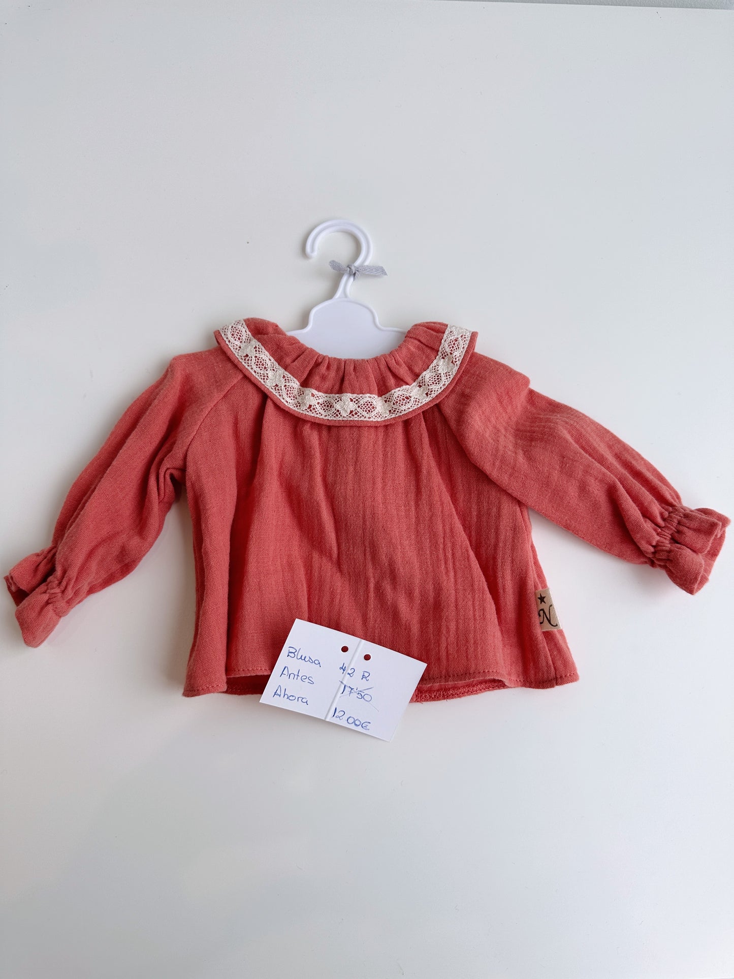 BLUSA PARA REBORN DE 42 CM