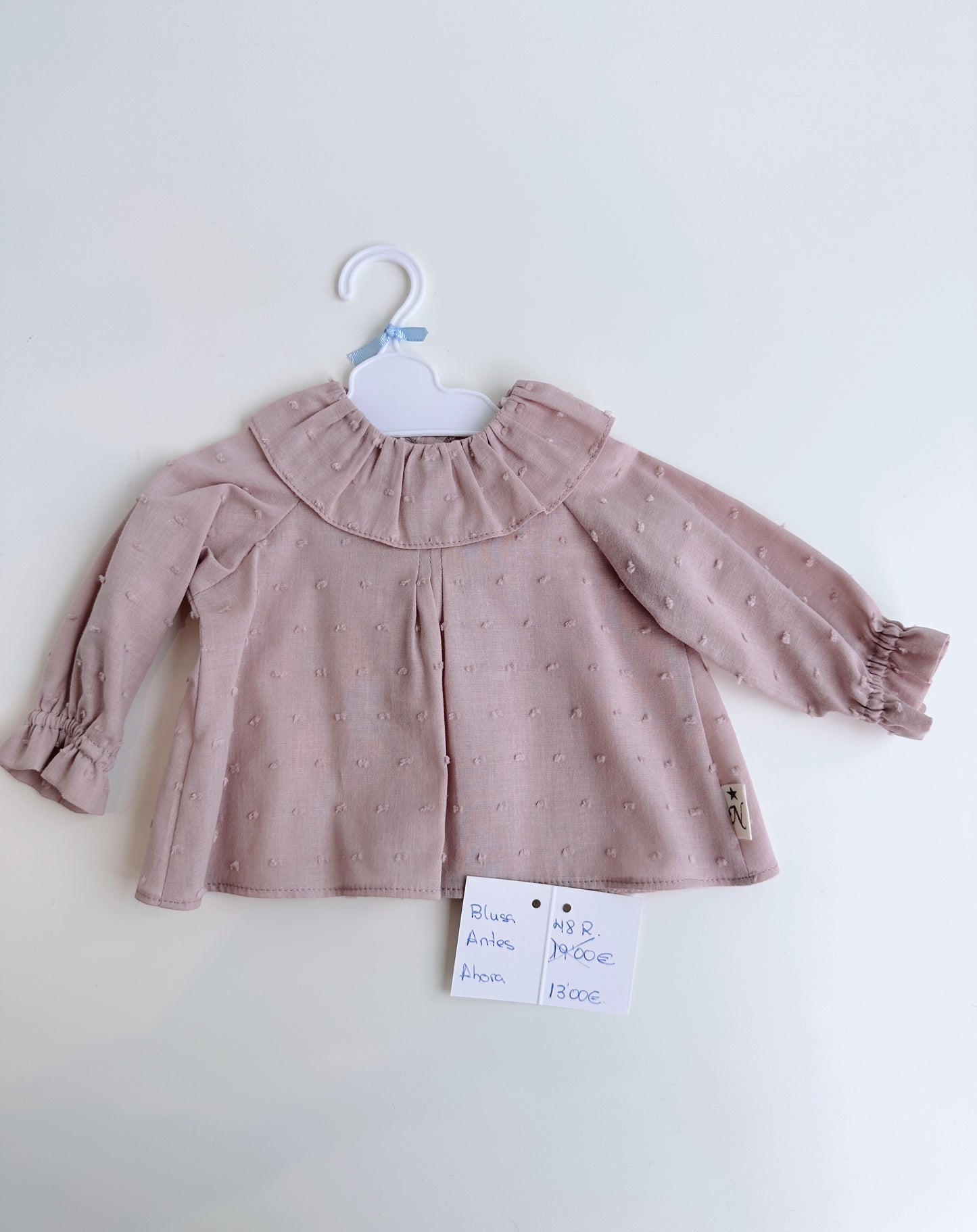 BLUSA PARA REBORN DE 48 CM