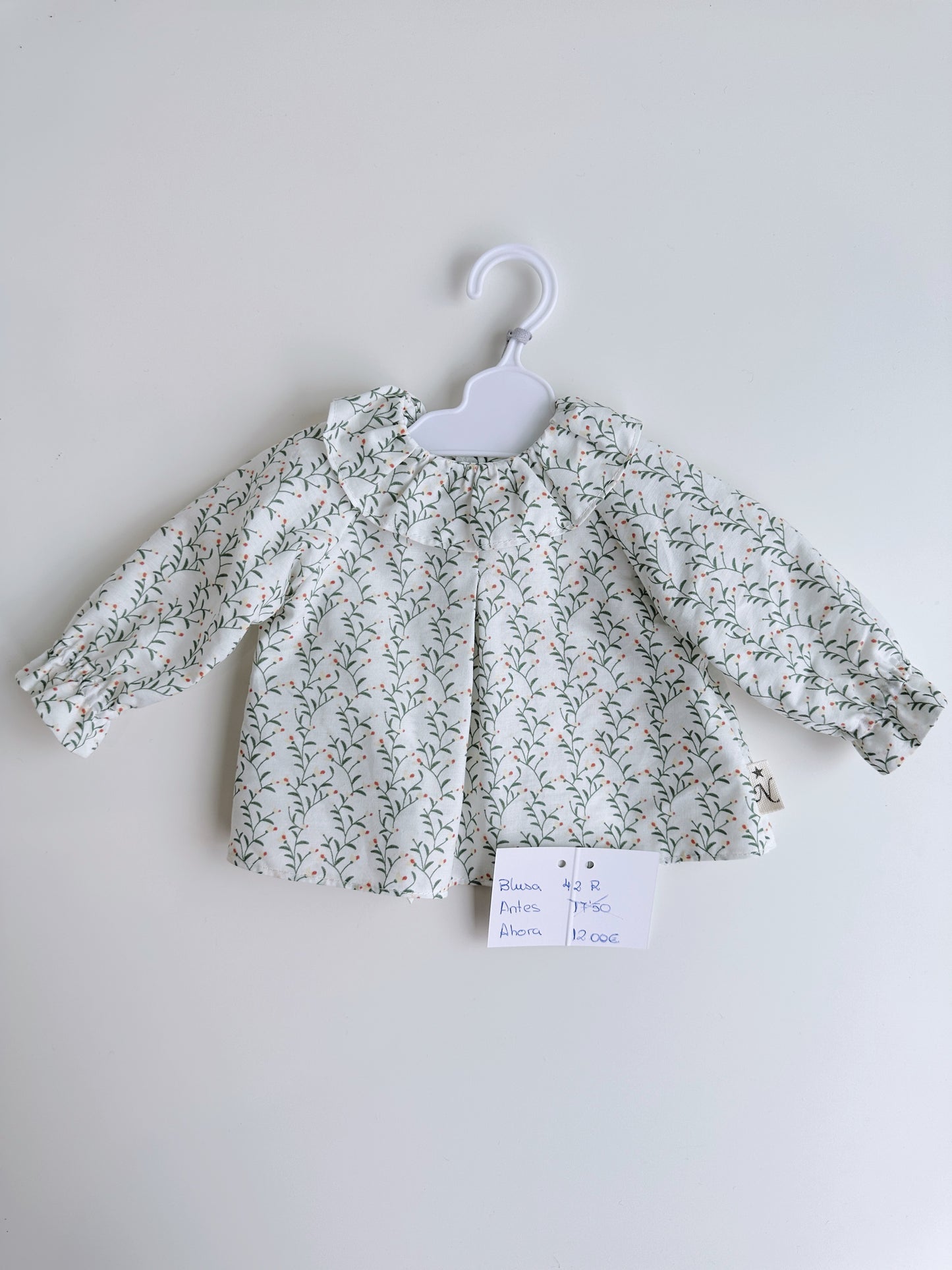 BLUSA PARA REBORN DE 42 CM
