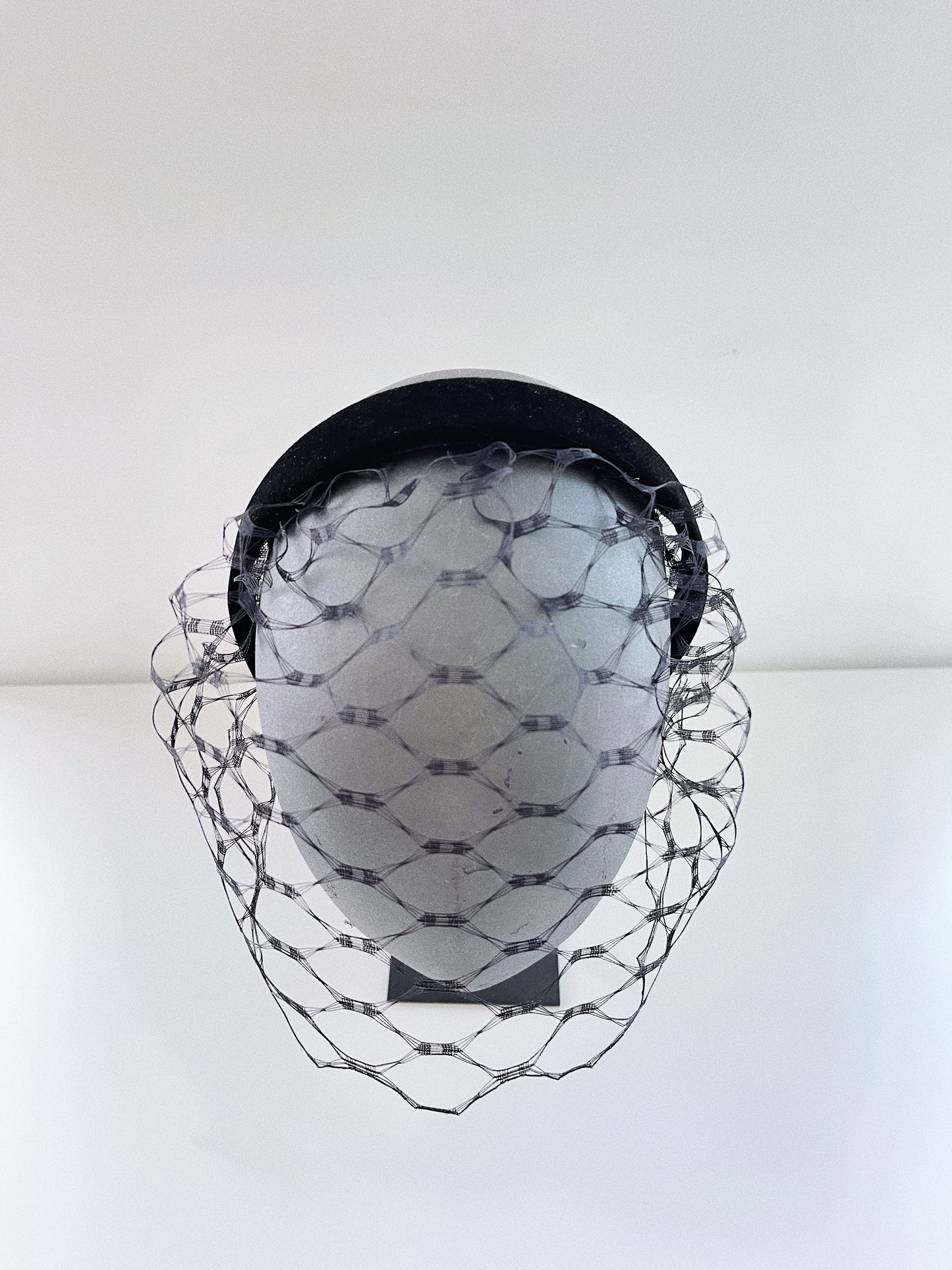 DIADEMA DE TERCIOPELO Y REDECILLA