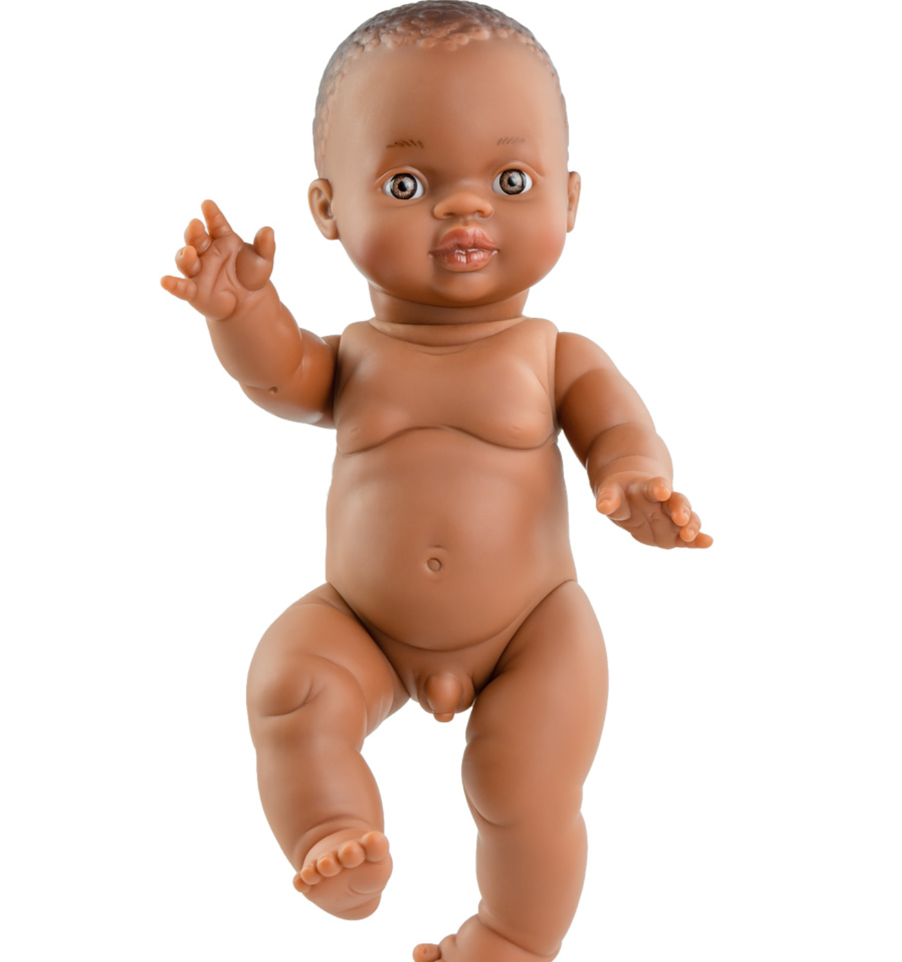 Muñeco Gordi Paola Reina mulato desnudo