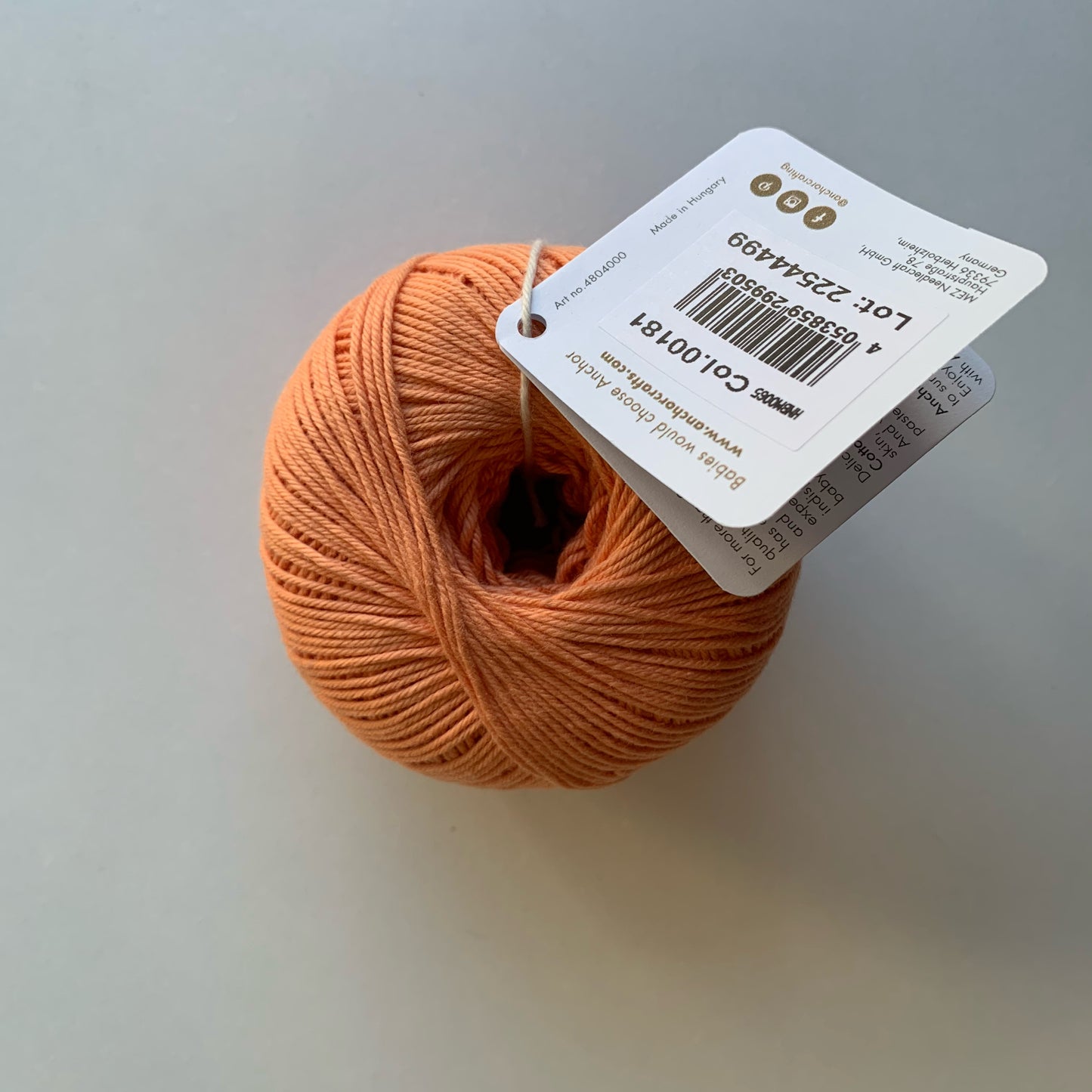 ANCHOR BABY PURE COTTON COL.00181
