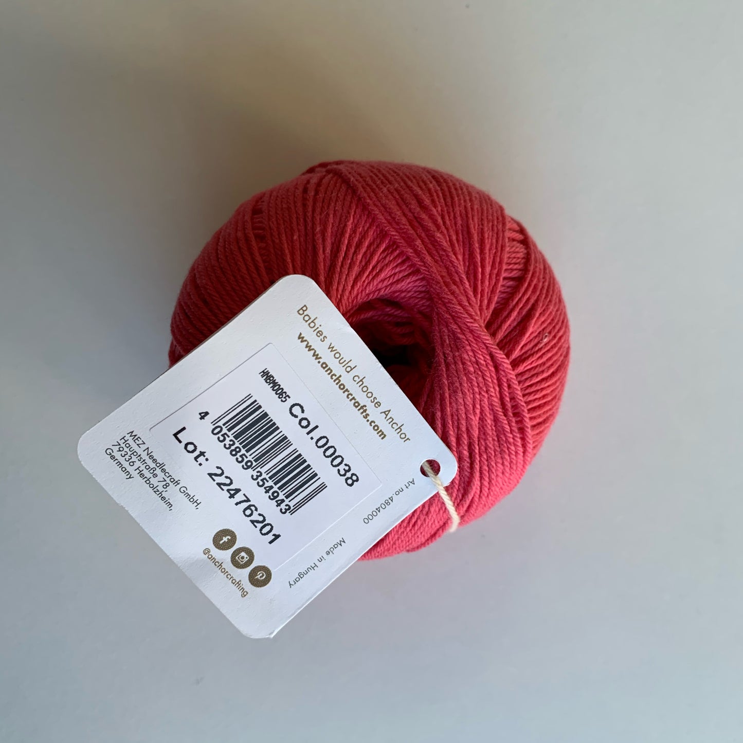 ANCHOR BABY PURE COTTON COL.00038