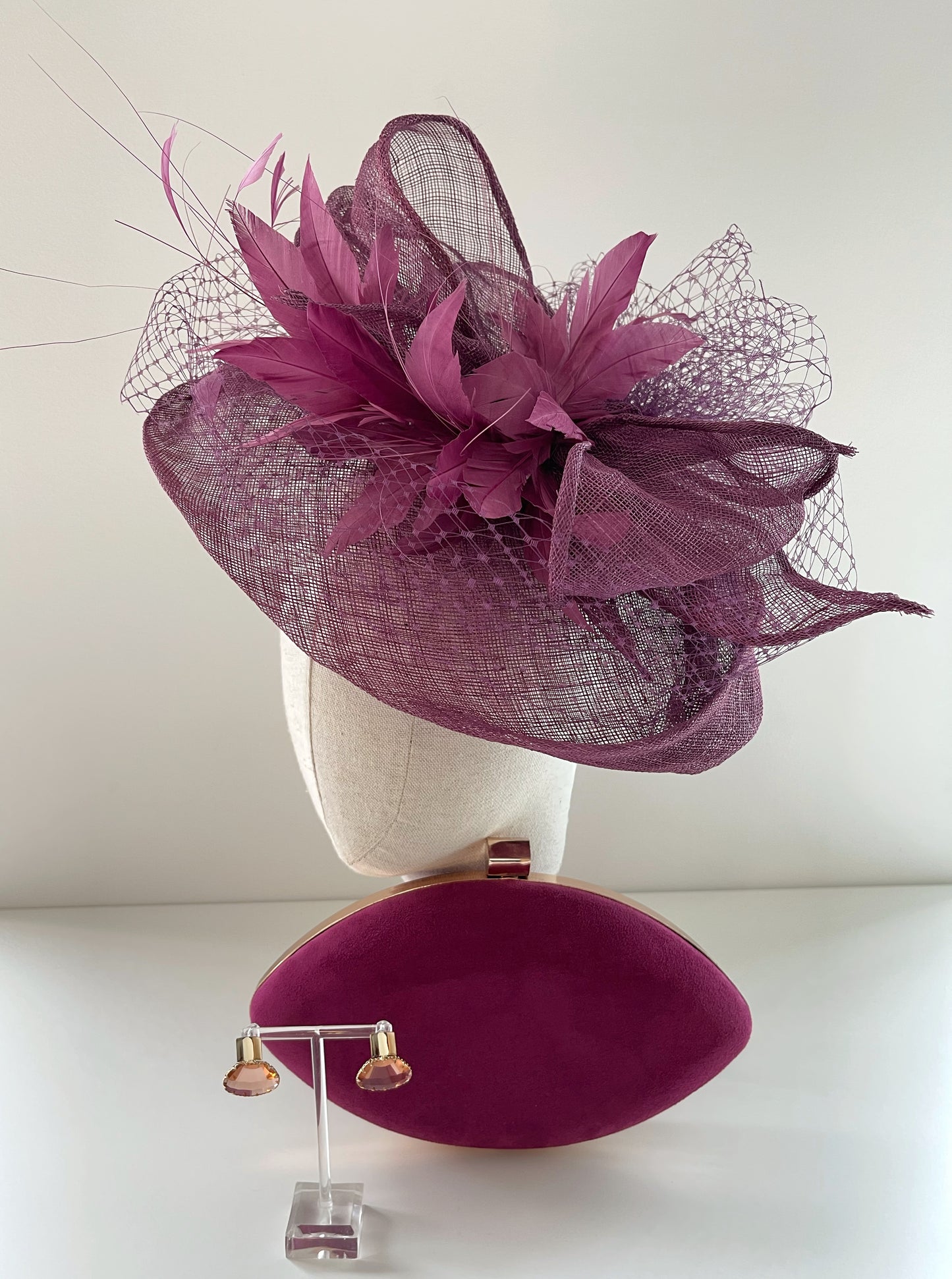 TOCADO IDEAL PARA MADRINA DE BODA