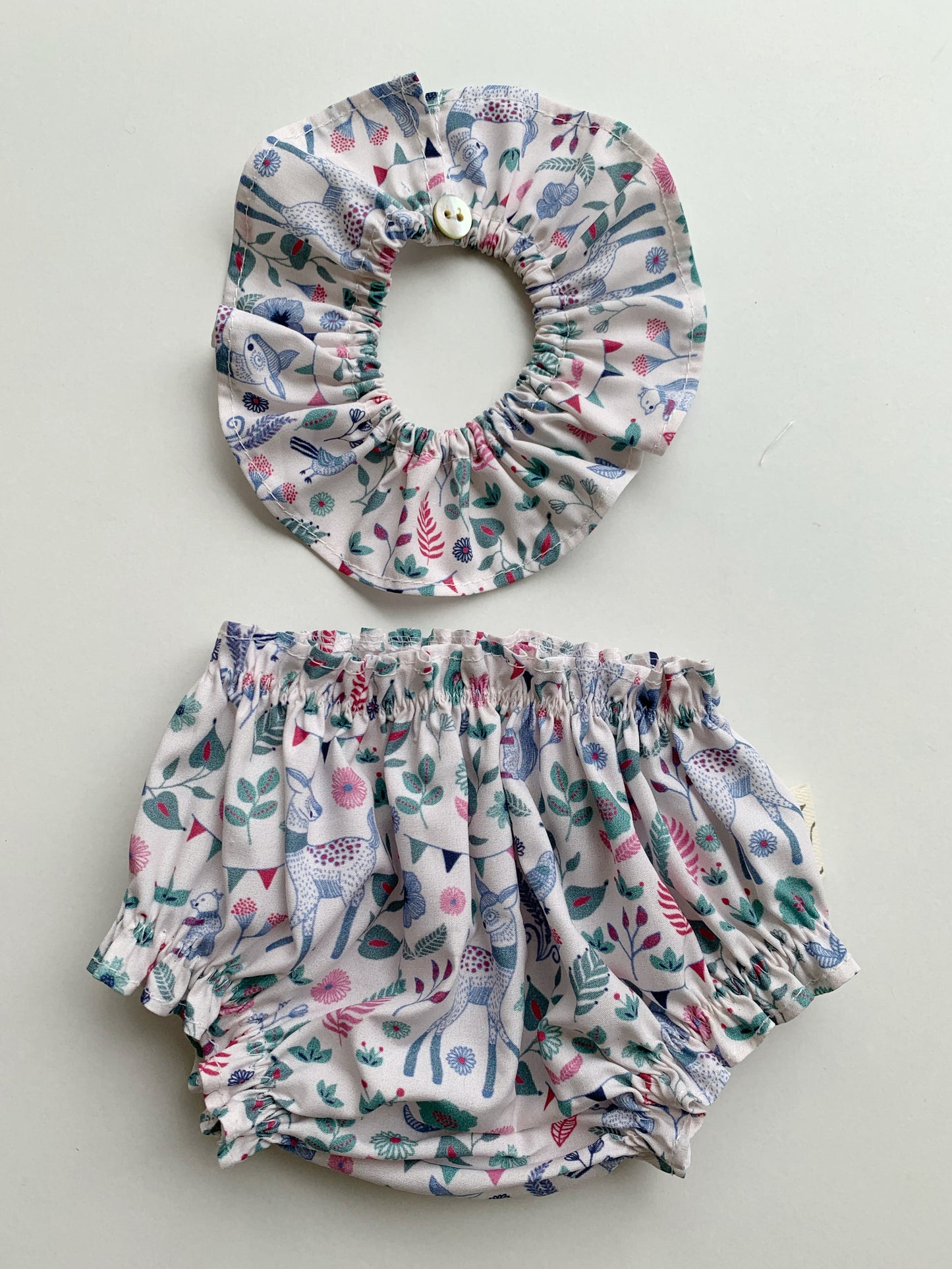 CUELLO Y CULOTTE PARA REBORN DE 40 CM Y MUÑECO DE 42 CM