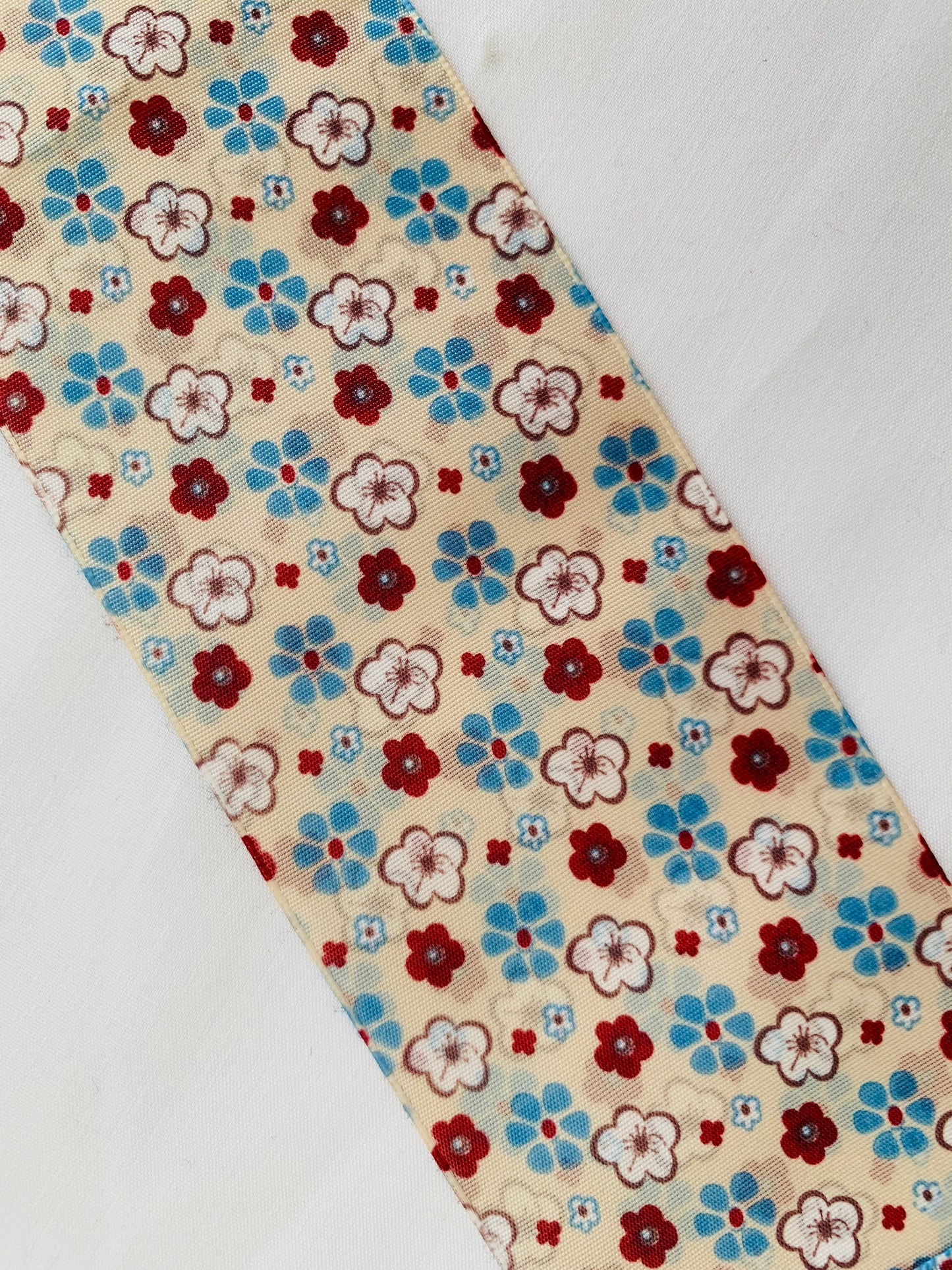 CINTA DE PELO ESTAMPADO DE 6 CENTÍMETROS DE ANCHO