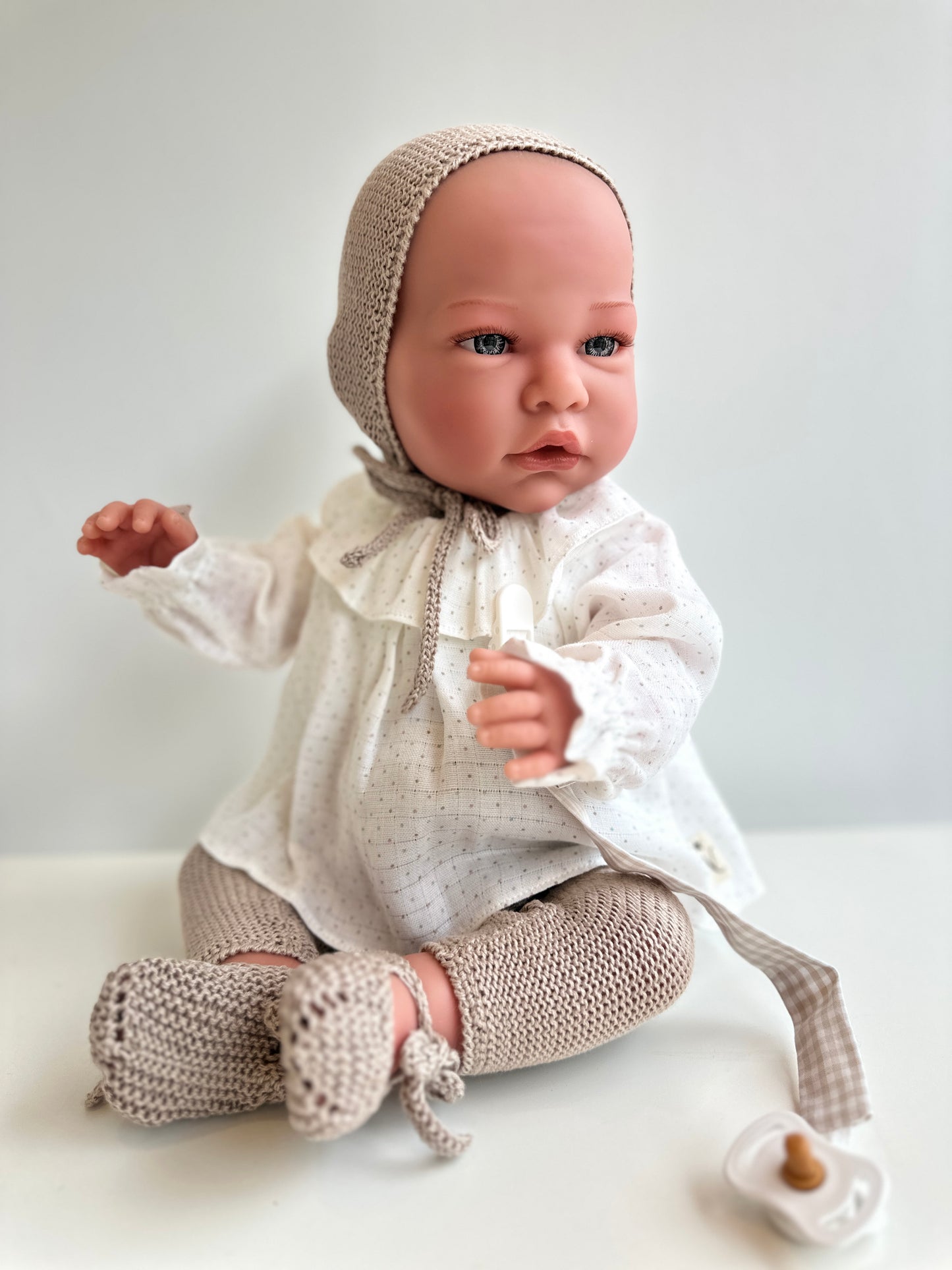 Muñeco 48 centímetros cuerpo blando con peso de Así