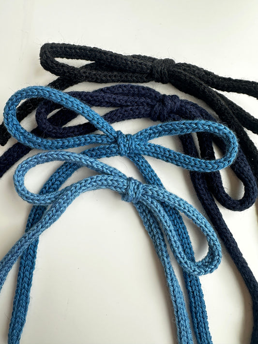 CORDÓN PARA PELO EN LANA Y ALGODÓN DIFERENTES COLORES