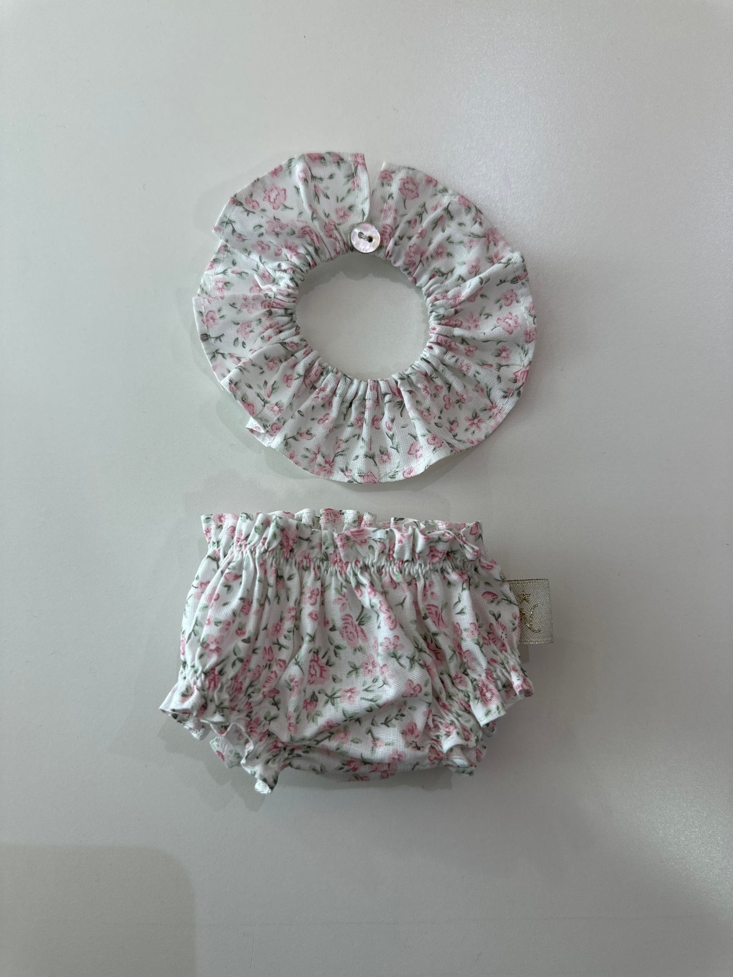 Cuello y culotte para muñeco de 33cm