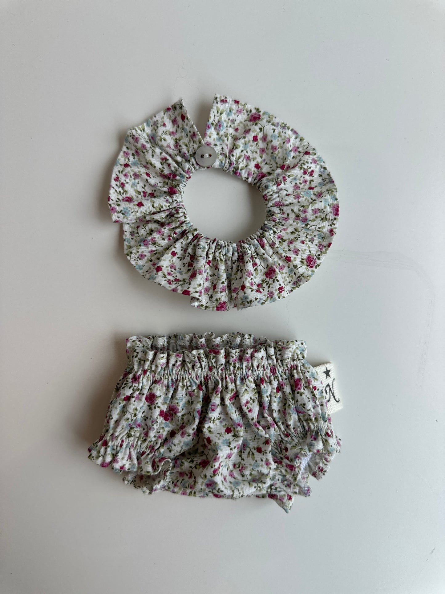 Cuello y culotte para muñeco de 33cm