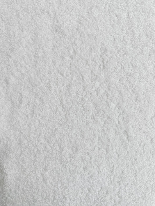 FELPA DE TOALLA BLANCA