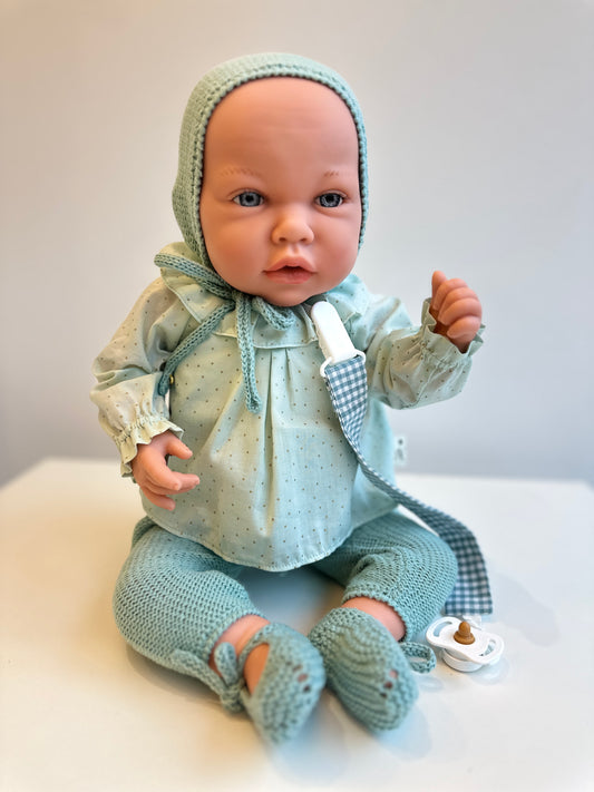 Muñeco 48 centímetros cuerpo blando con peso de Así