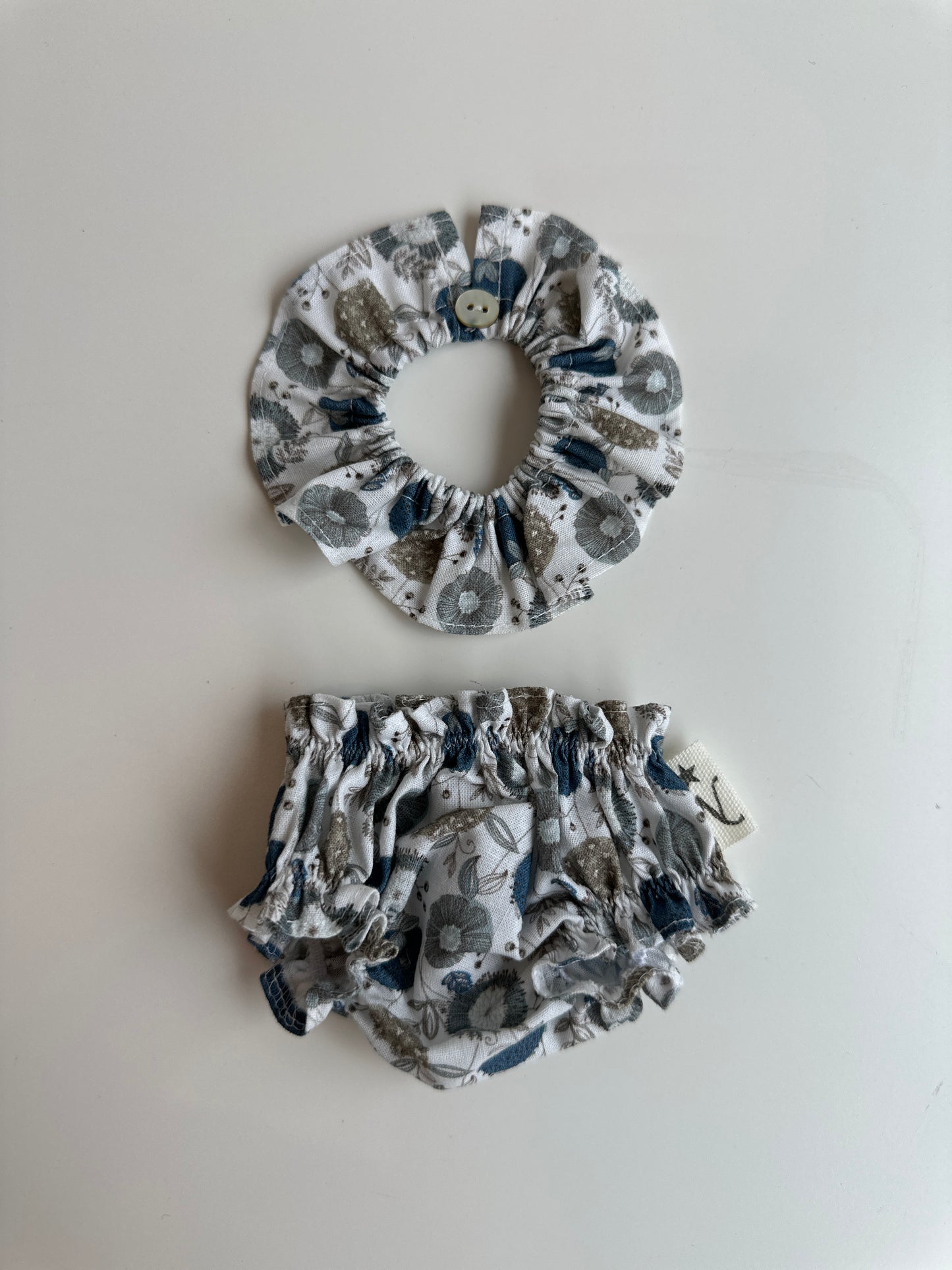 Cuello y culotte para muñeco de 33cm