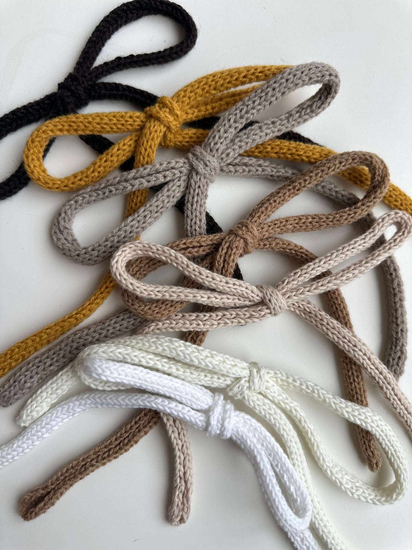 CORDÓN PARA PELO EN LANA Y ALGODÓN DIFERENTES COLORES