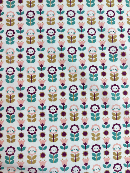 TELA INFANTIL ESTAMPADA ALGODÓN DE 1,5 METROS DE ANCHO. ANTES 14EUROS/ METRO AHORA 10€/METRO