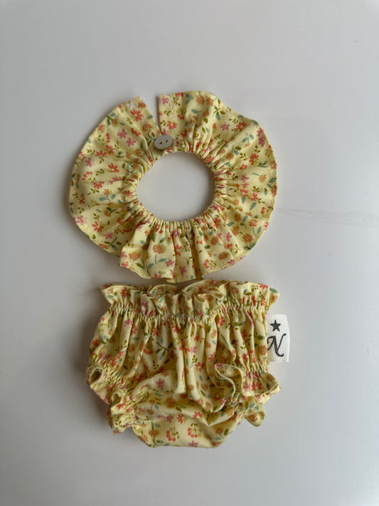 Cuello y culotte para muñeco de 33cm