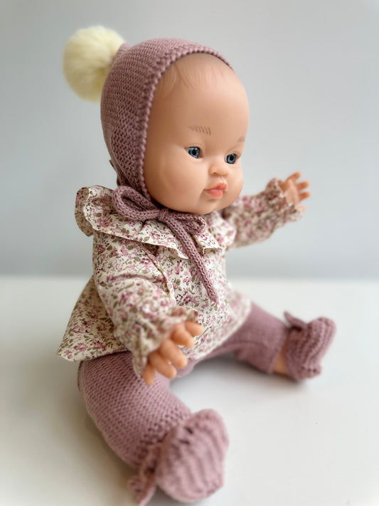 GORDI Paola Reina 34cm con Polaina Rosa viejo