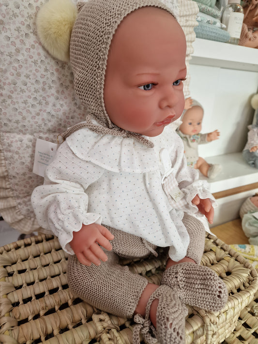 Muñeco 48 centímetros cuerpo blando con peso de Así